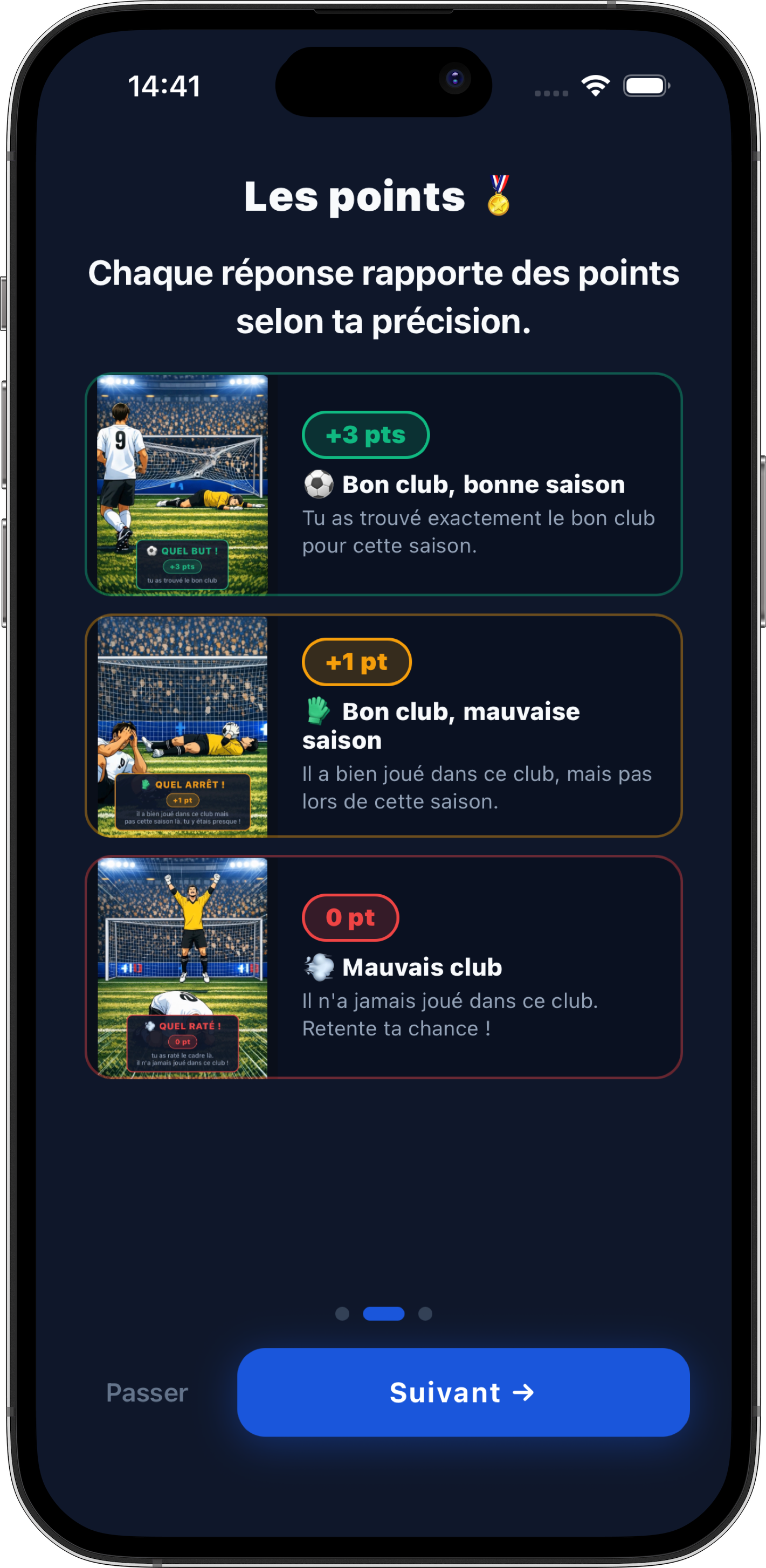 Tutoriel — les points GrintaGoal